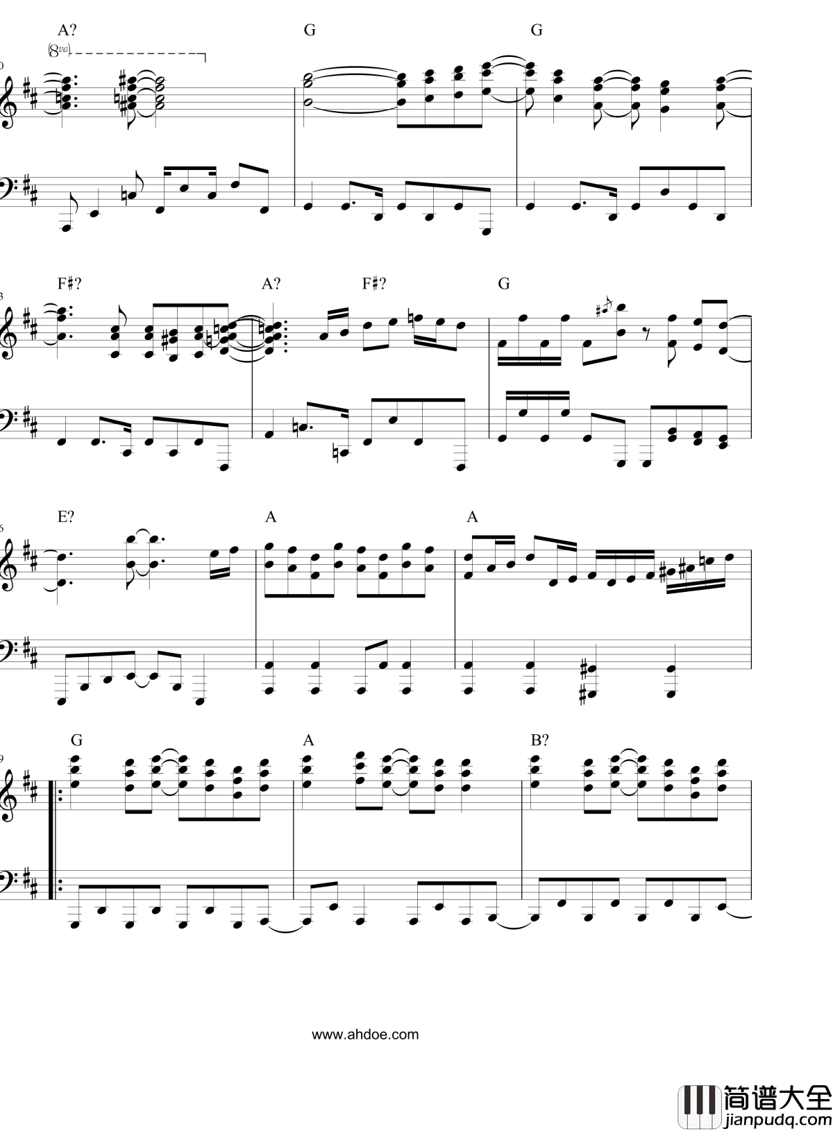 Ikemen_Boogie钢琴谱_花樣少男少女