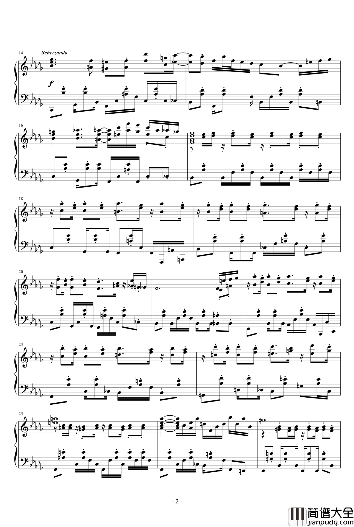 O_Capriccio_de_Mariano钢琴谱_十音散人