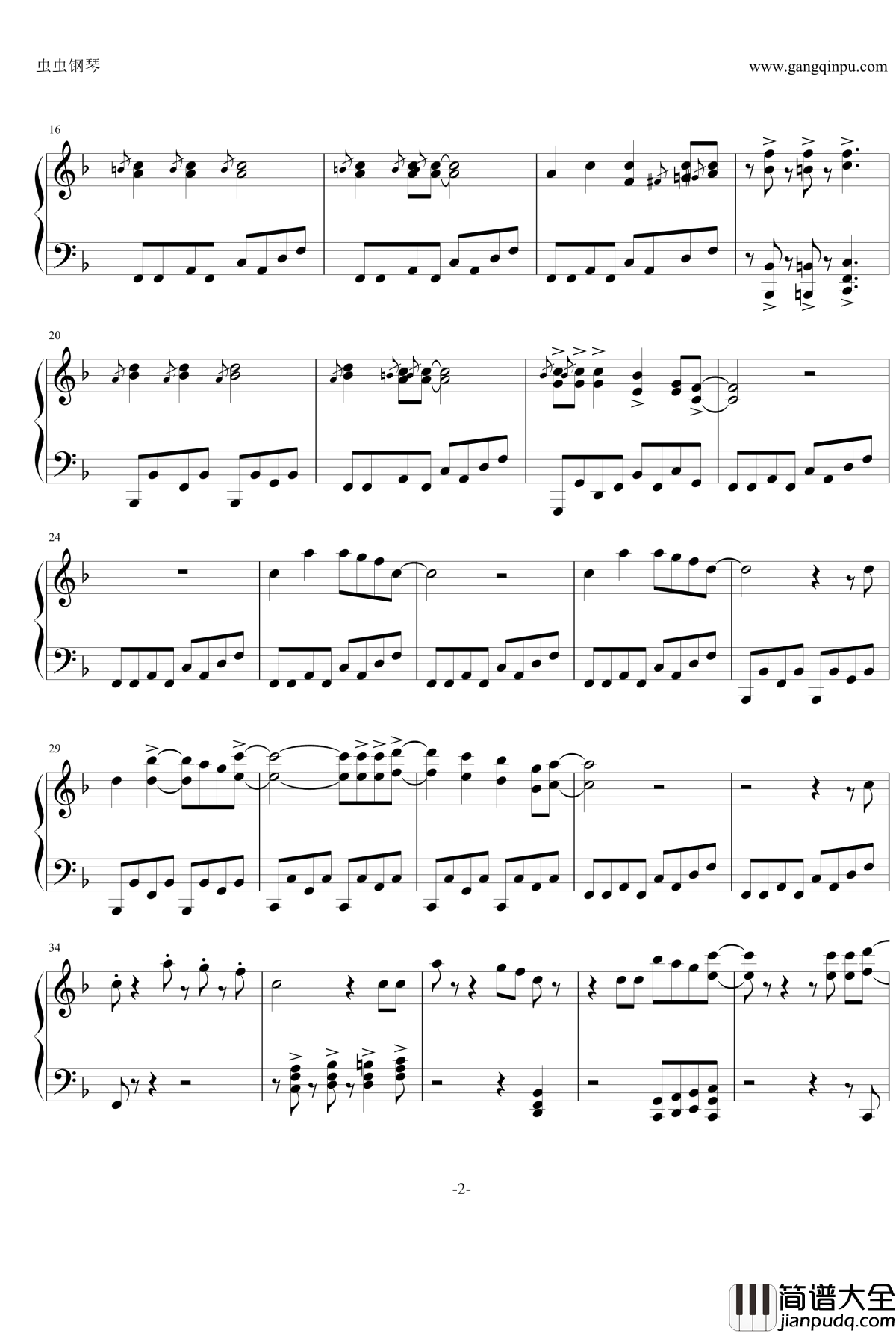 雪橇上的铃铛钢琴谱_克莱德曼