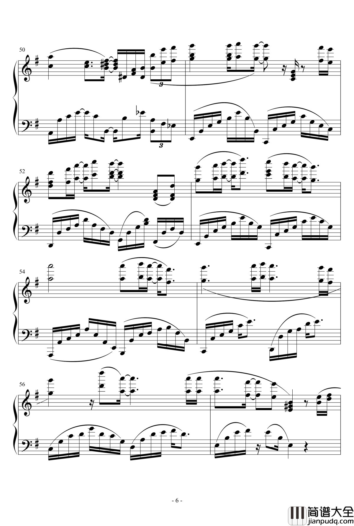 我们的爱钢琴谱_琴键狂舞演奏版_飞儿乐团