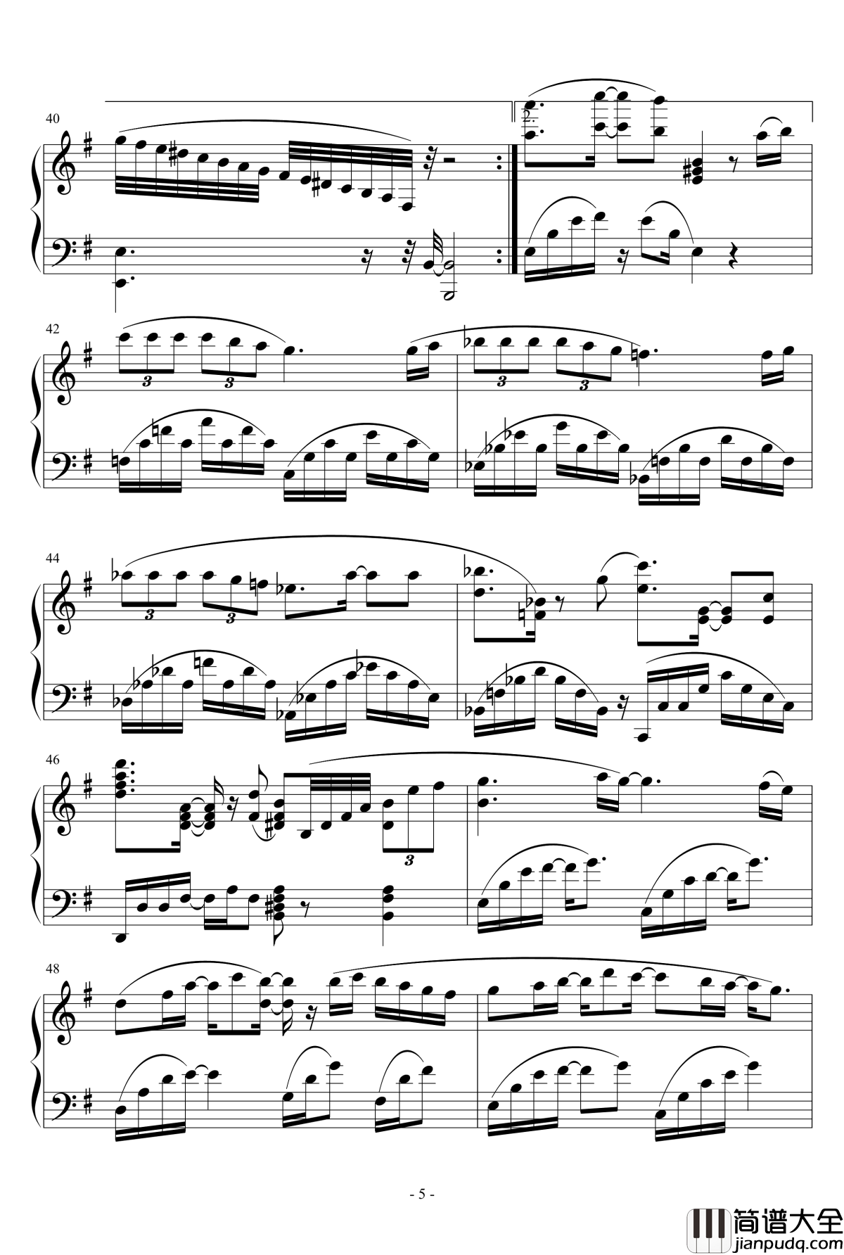 我们的爱钢琴谱_琴键狂舞演奏版_飞儿乐团