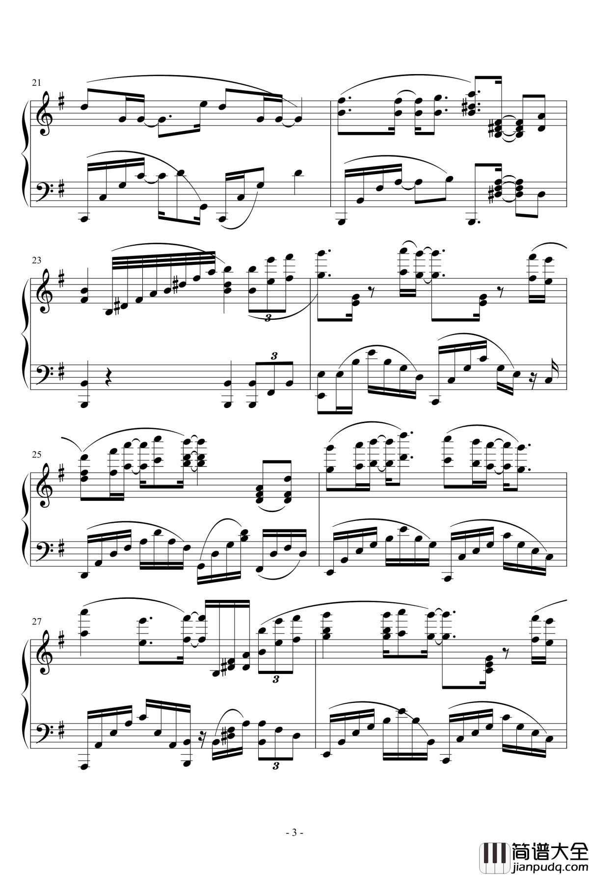 我们的爱钢琴谱_琴键狂舞演奏版_飞儿乐团