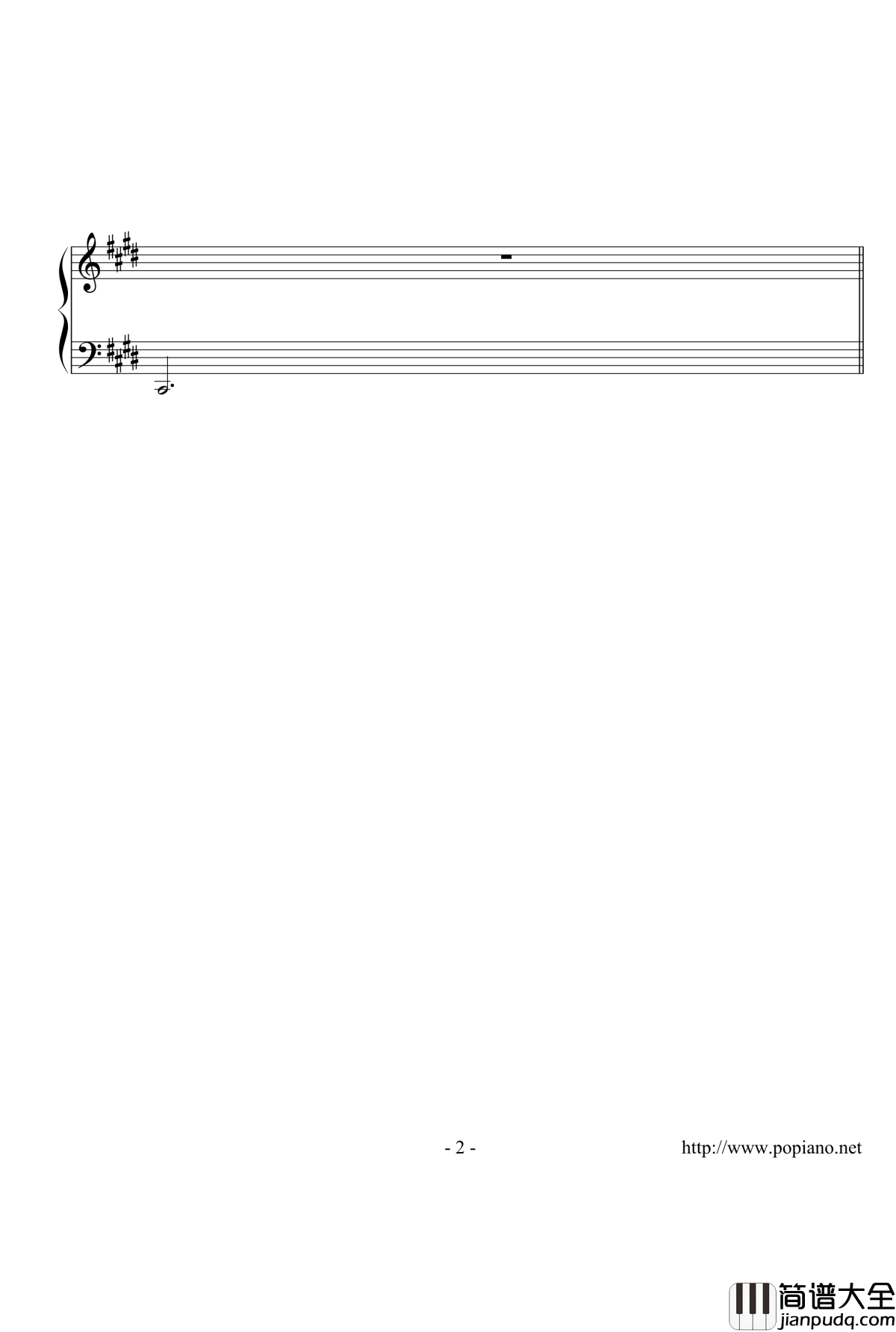 卖火柴的小女孩钢琴谱_旋律草稿_DXF