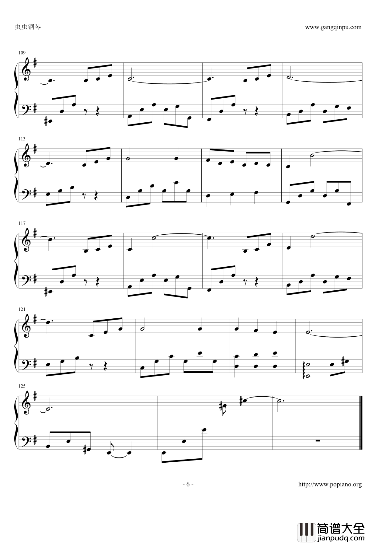 卡布奇诺钢琴谱_Cappuccino__巴哈