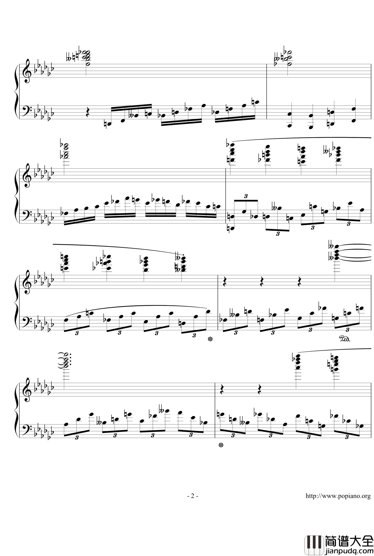 万圣节快乐钢琴谱_惨叫_雾_流行追梦人