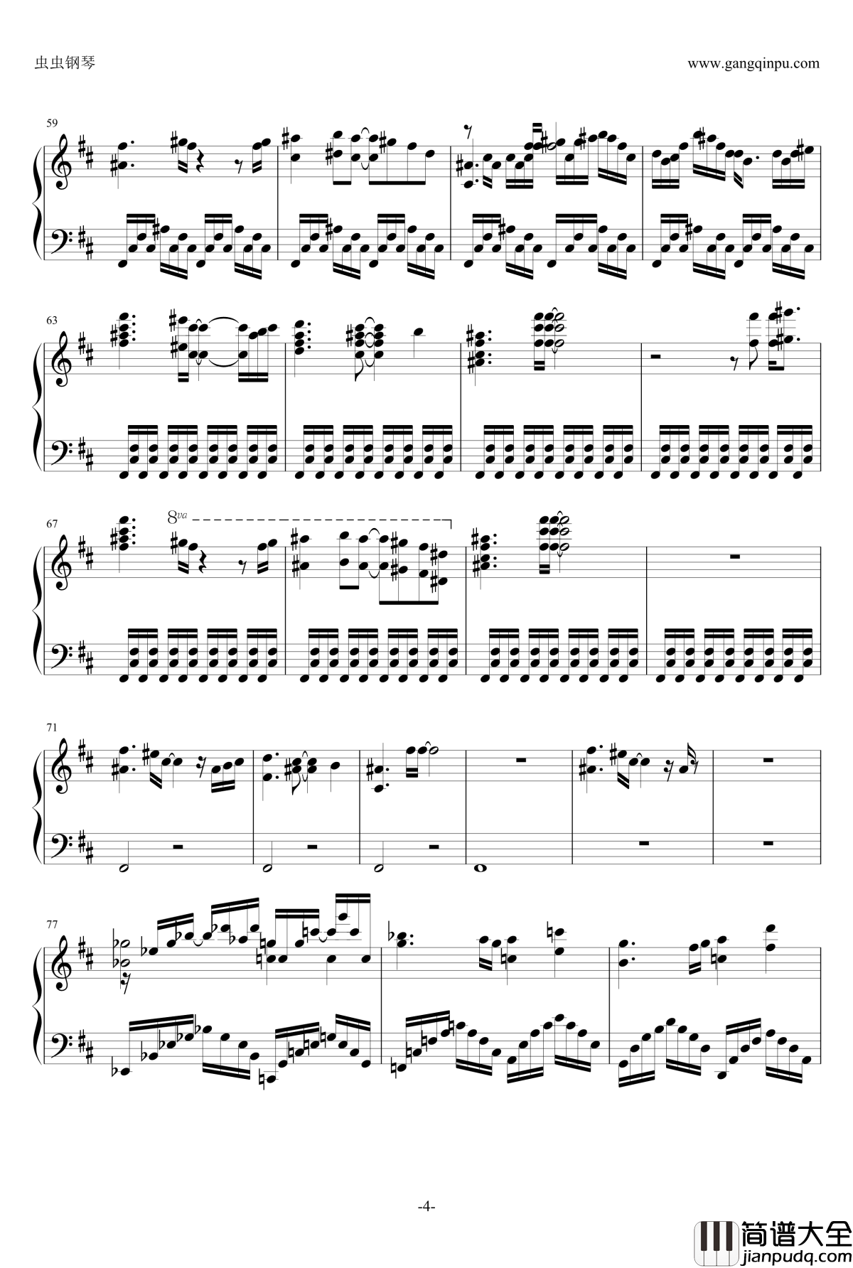 分裂破壊钢琴谱_初音ミクの_初音未来