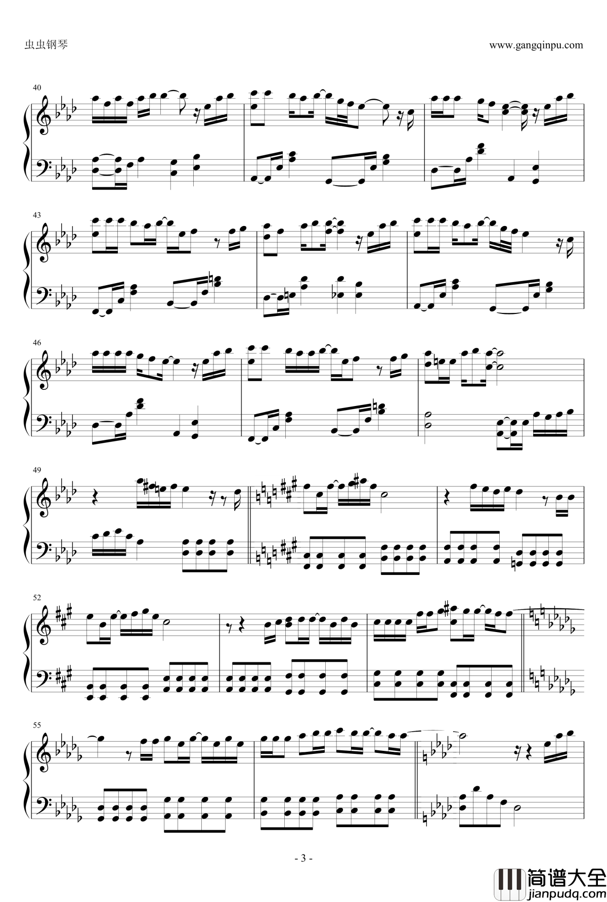 涙のせいじゃない_钢琴谱_篠田麻里子卒业ソング_AKB48