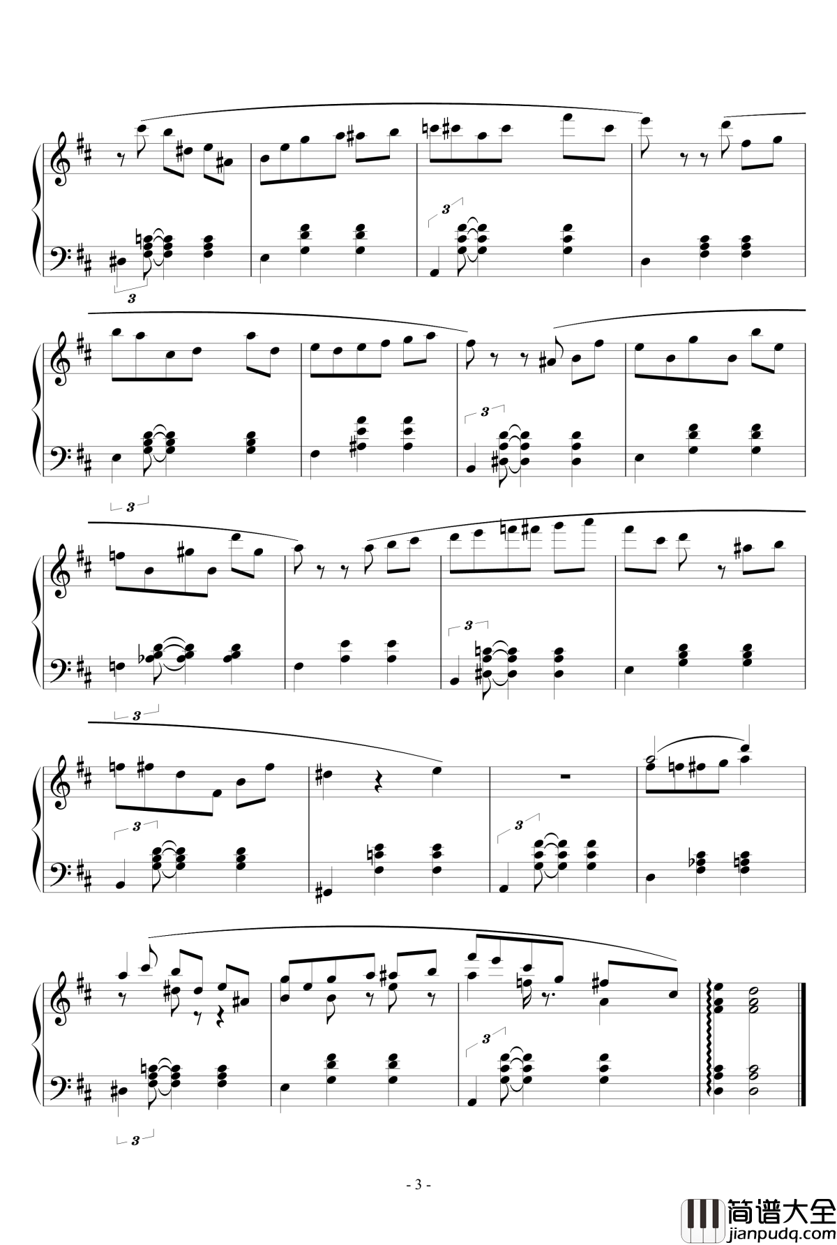 童话组曲02钢琴谱_Something_Nice_thisisit2009a