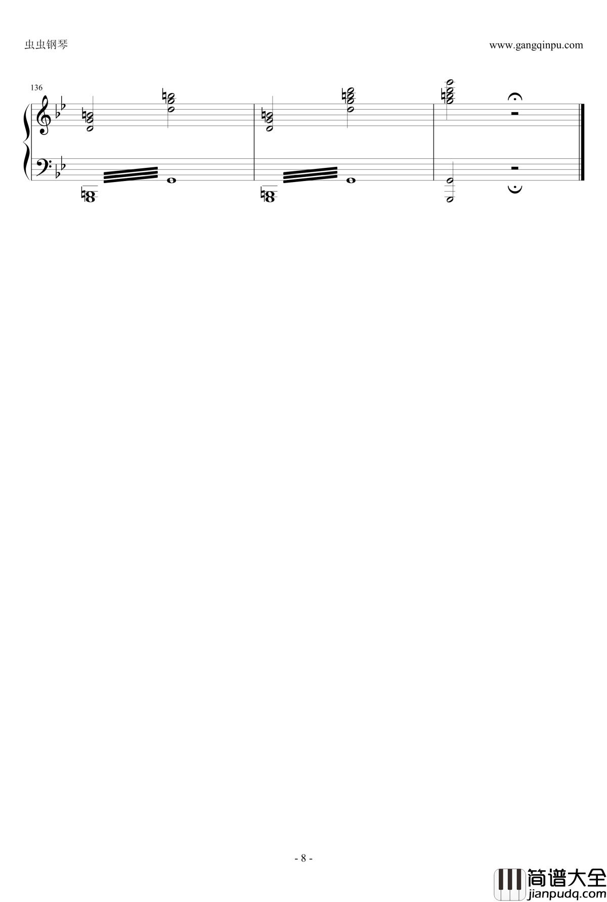 断头台进行曲钢琴谱_音频修改版_柏辽兹