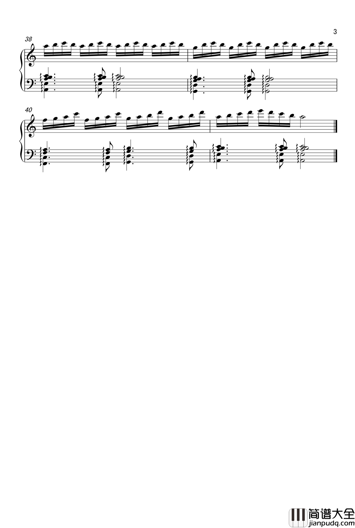 旧城旧事钢琴谱_8272290