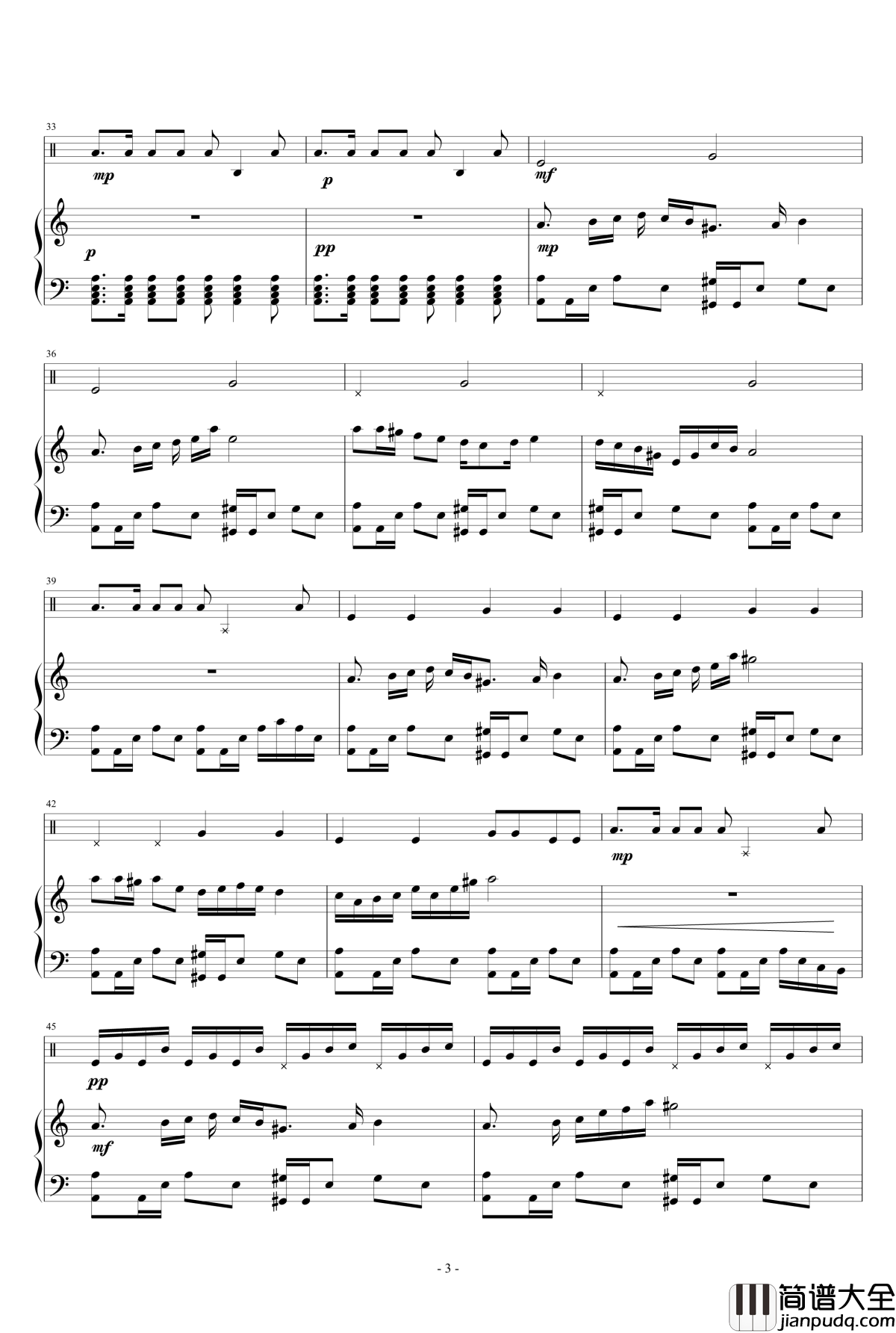 burden钢琴谱_狂音