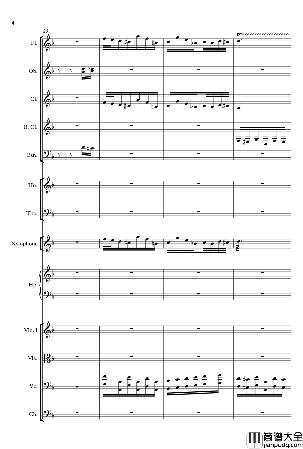 Dancing_in_dream钢琴谱_FangDong