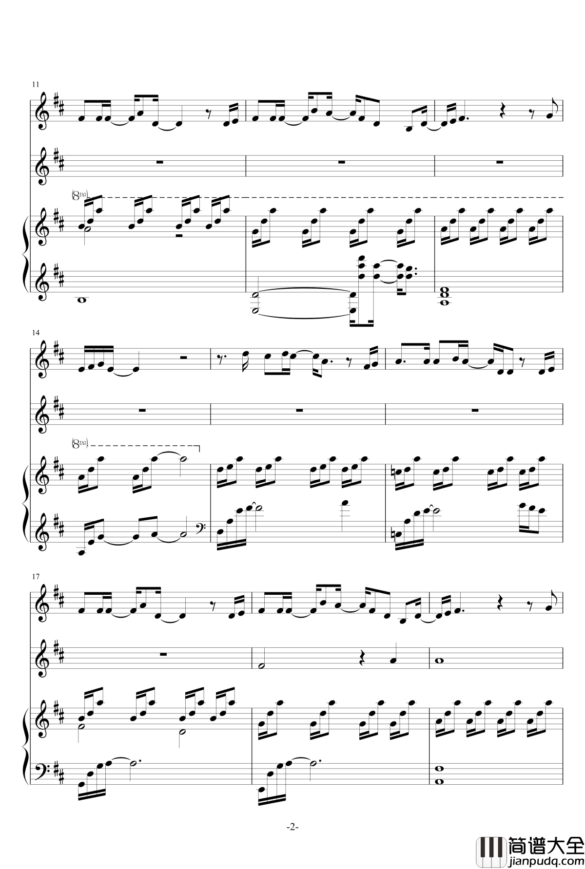 Lonely_Heart钢琴谱_动漫影视