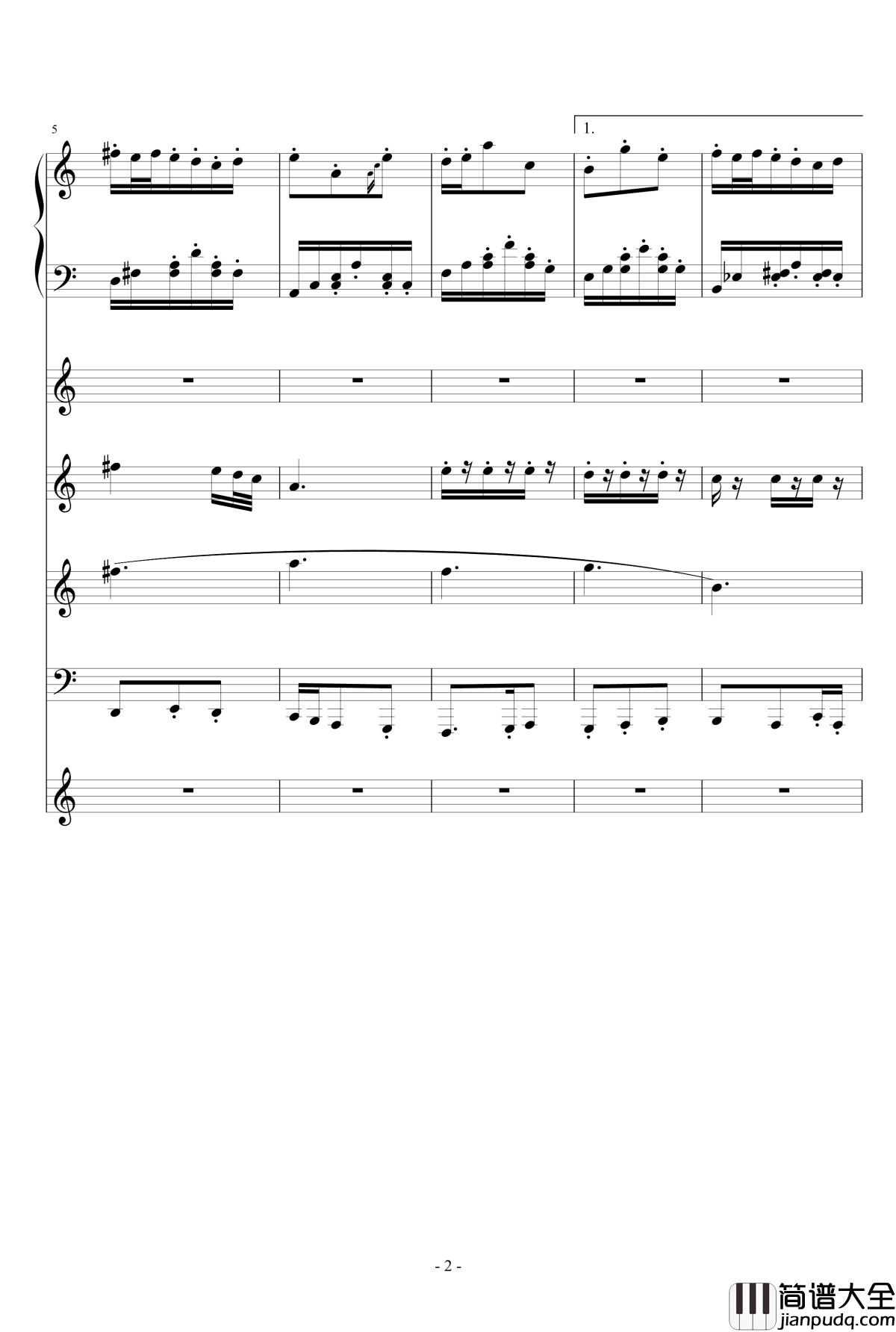 月之六重奏钢琴谱_改_airoad