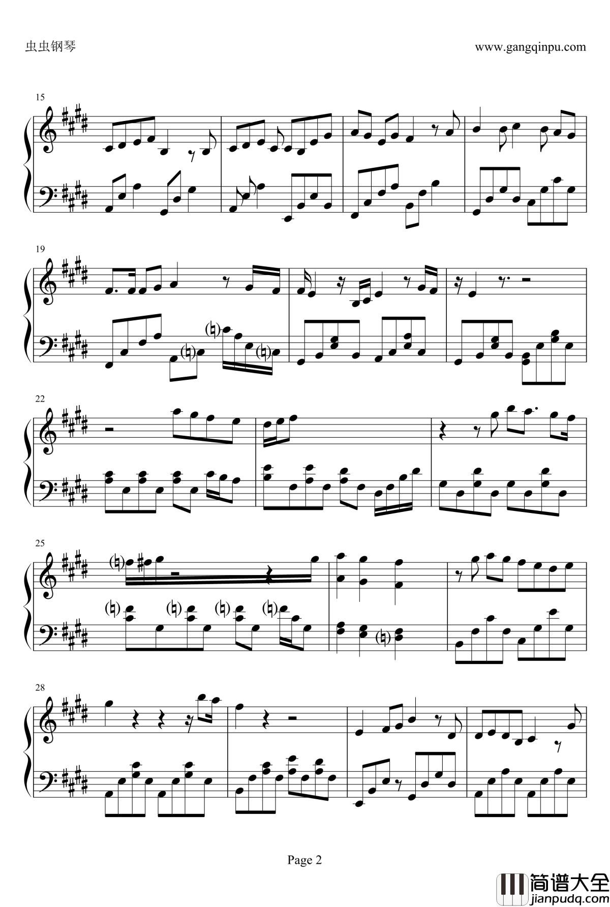 Melodies_of_life钢琴谱_完美修改版_最终幻想