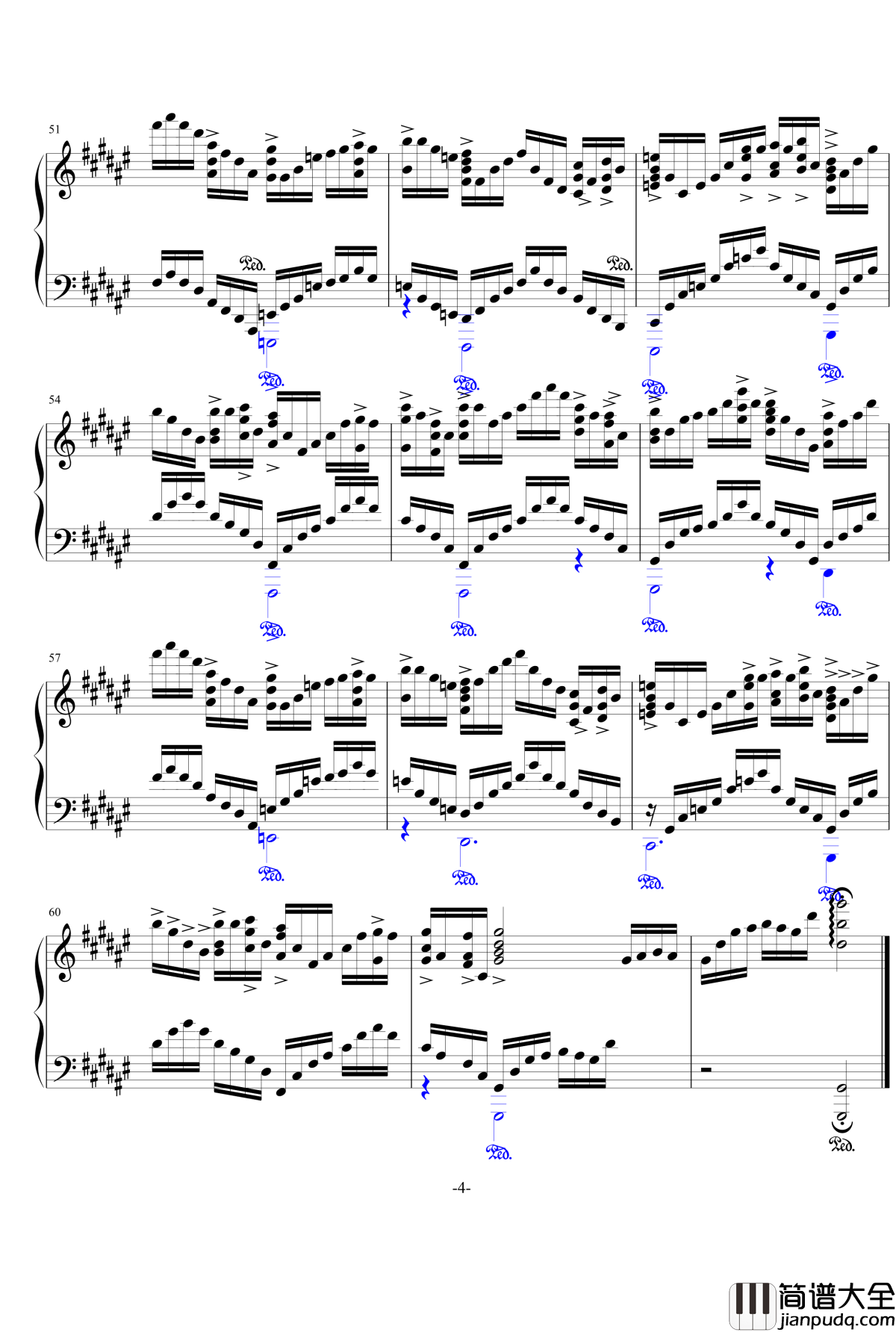 The_Only_Kin_Sky钢琴谱_快乐小陆鹿