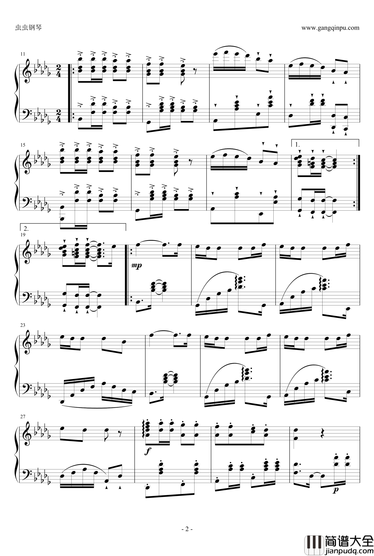 睫毛弯弯钢琴谱_钢琴改编正式版_曹格