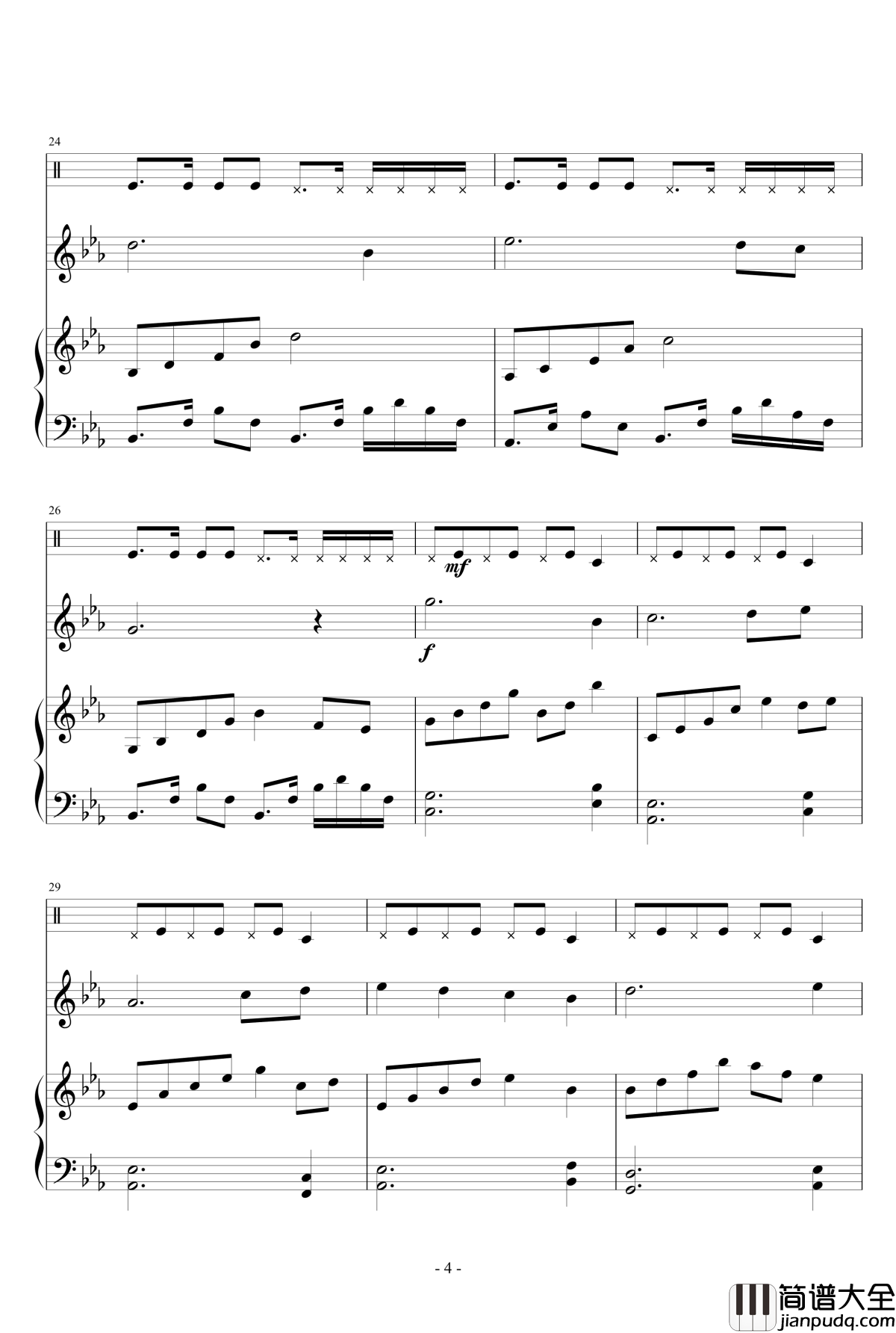 Gypsophila钢琴谱_狂音