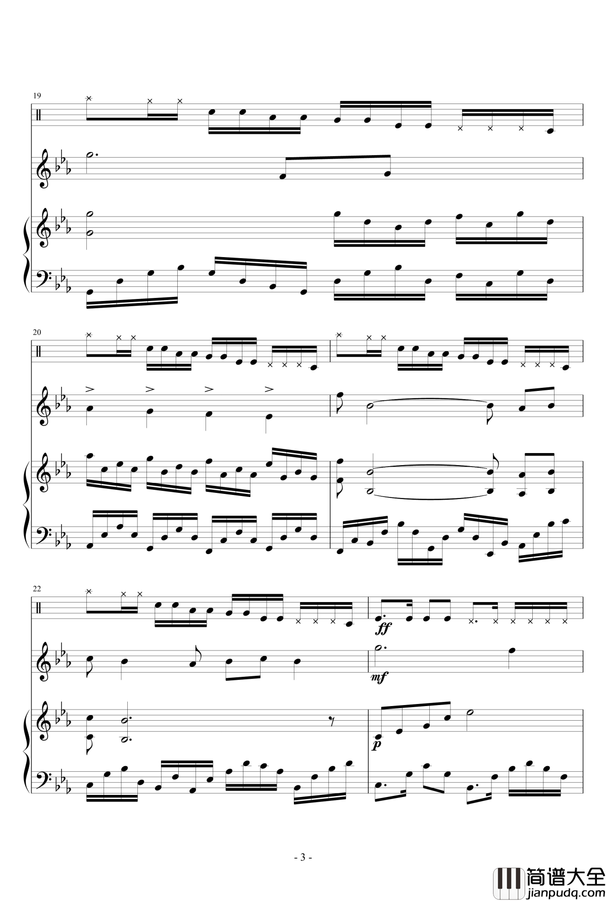 Gypsophila钢琴谱_狂音