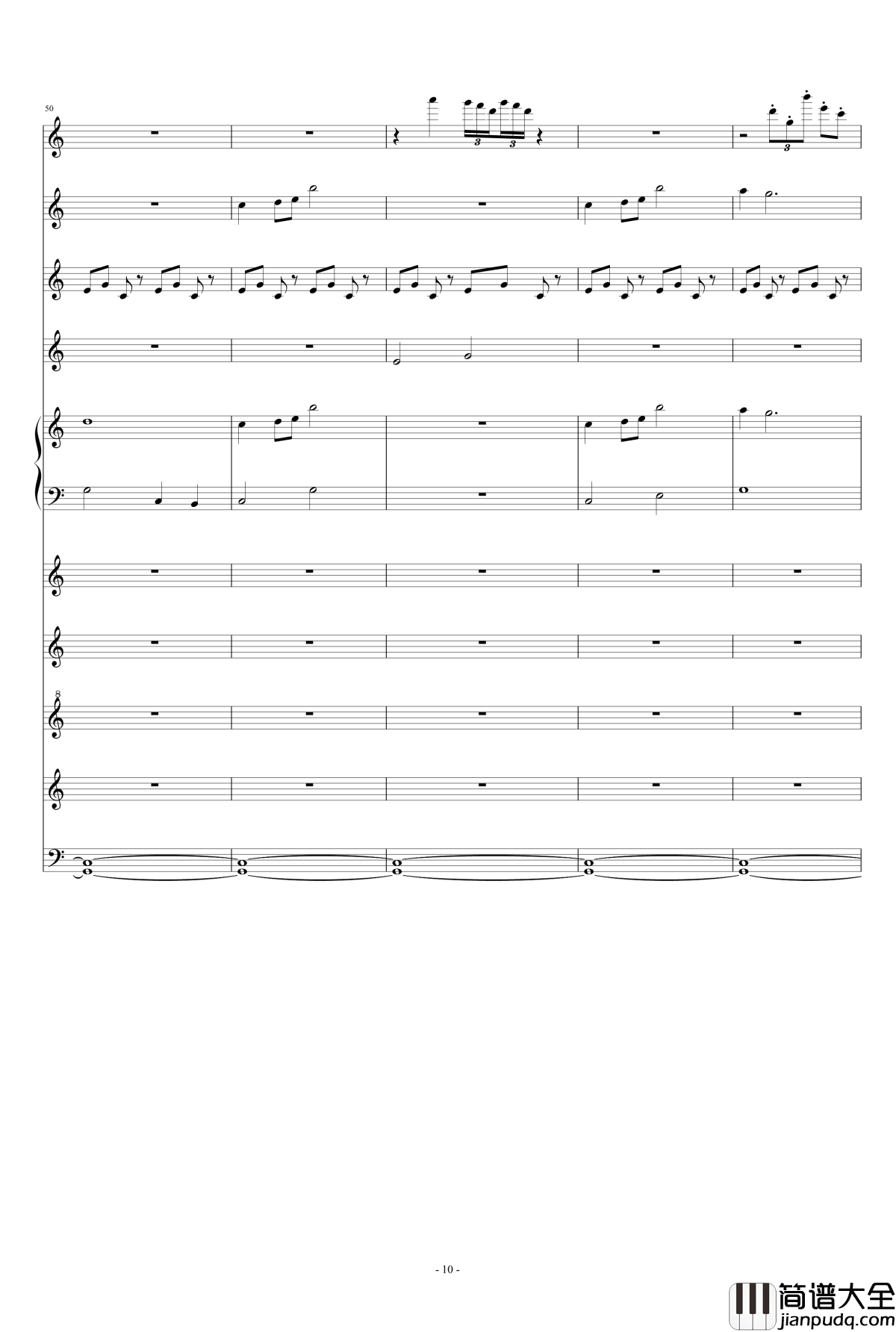 梦里山风钢琴谱_李方略