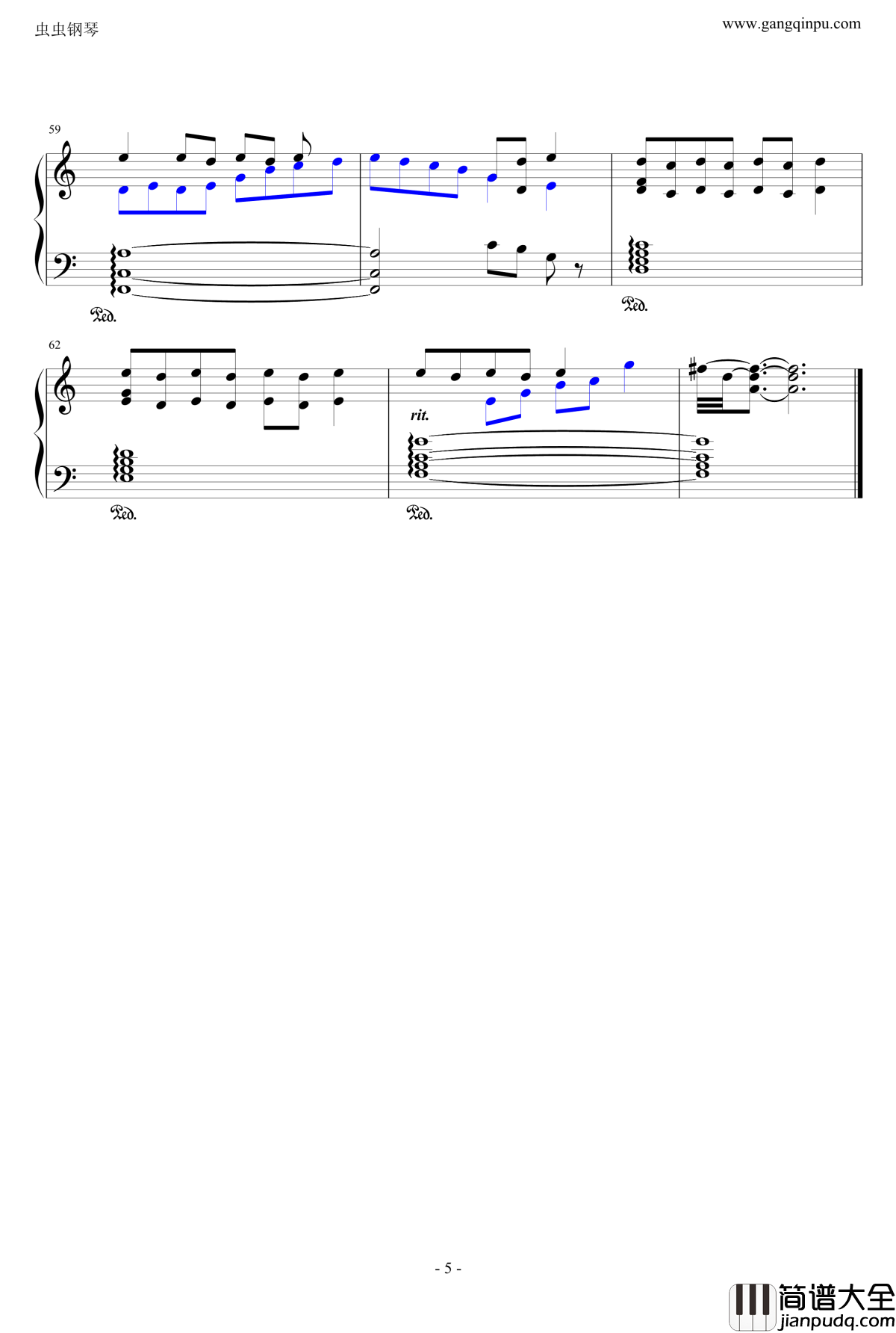 后悔之路钢琴谱_冰之神殿_冒险岛