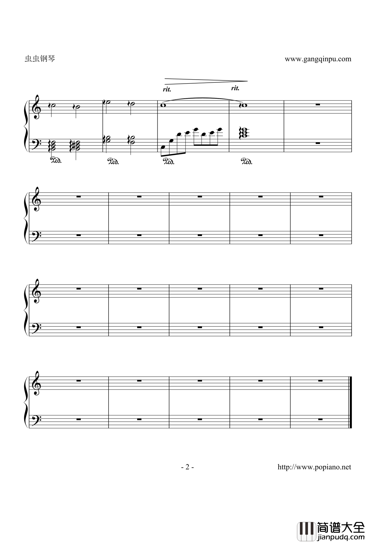 before_it_gets_dark钢琴谱_花名未闻