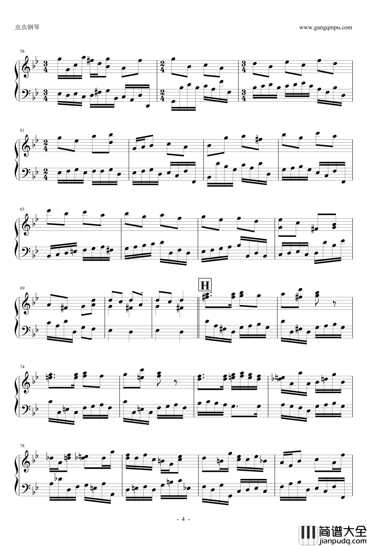 圣诞协奏曲钢琴谱_克莱德曼