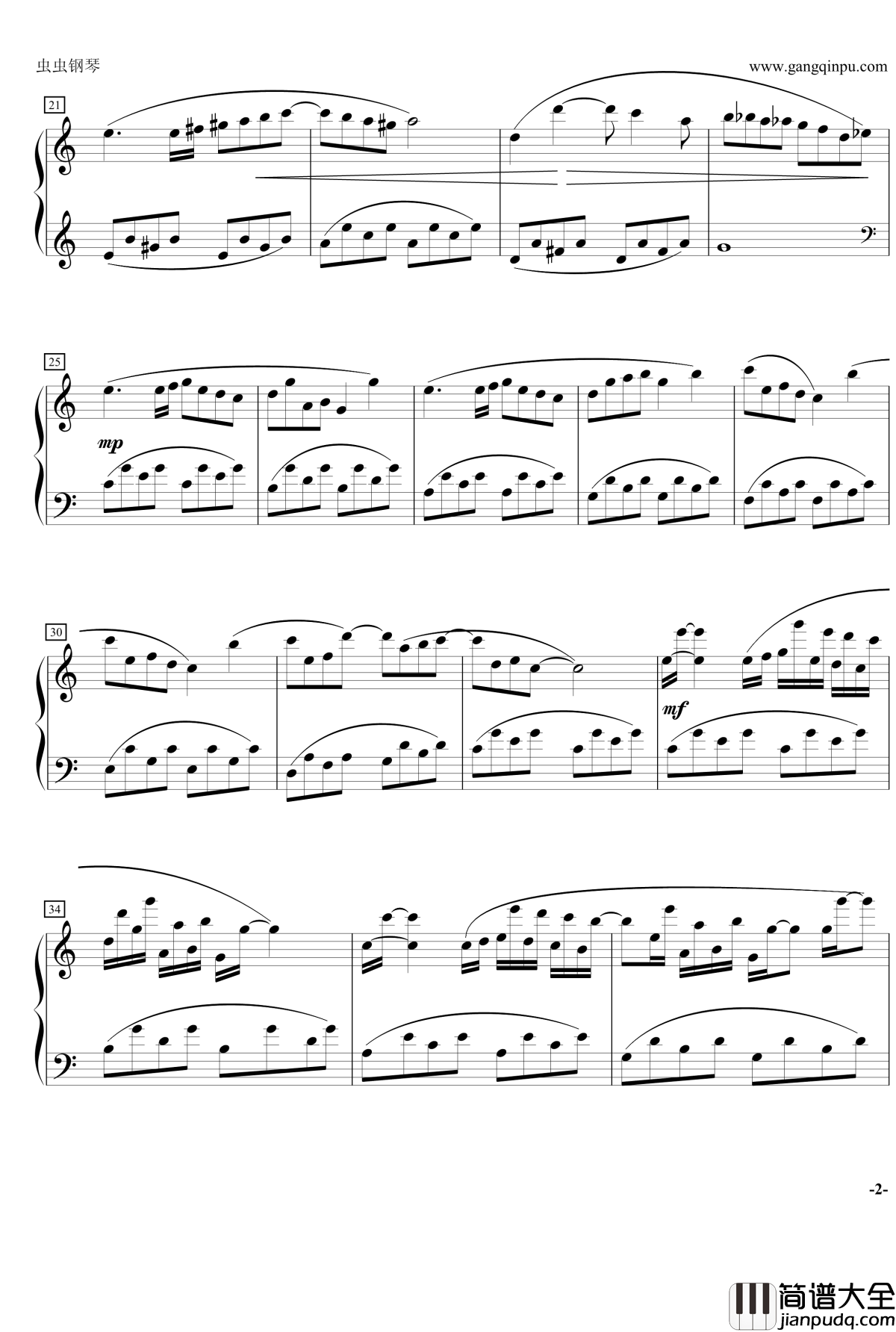 Summer_Picnic钢琴谱_演奏版_Yulia