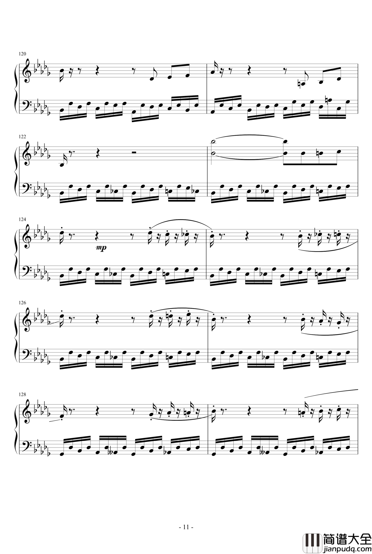 雷雨钢琴谱_hardy419