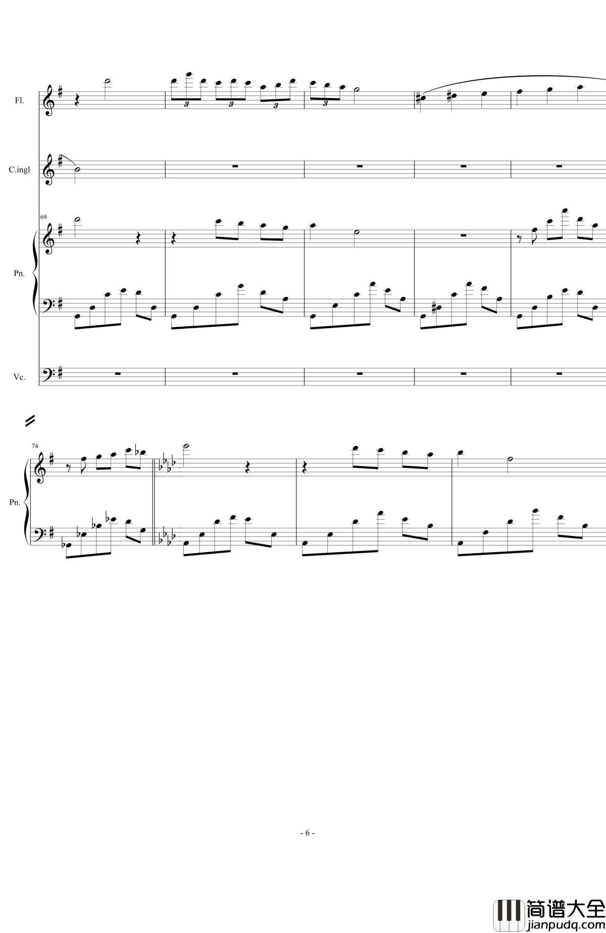 第十二冥想曲钢琴谱_2013_流行追梦人_心灵旅行