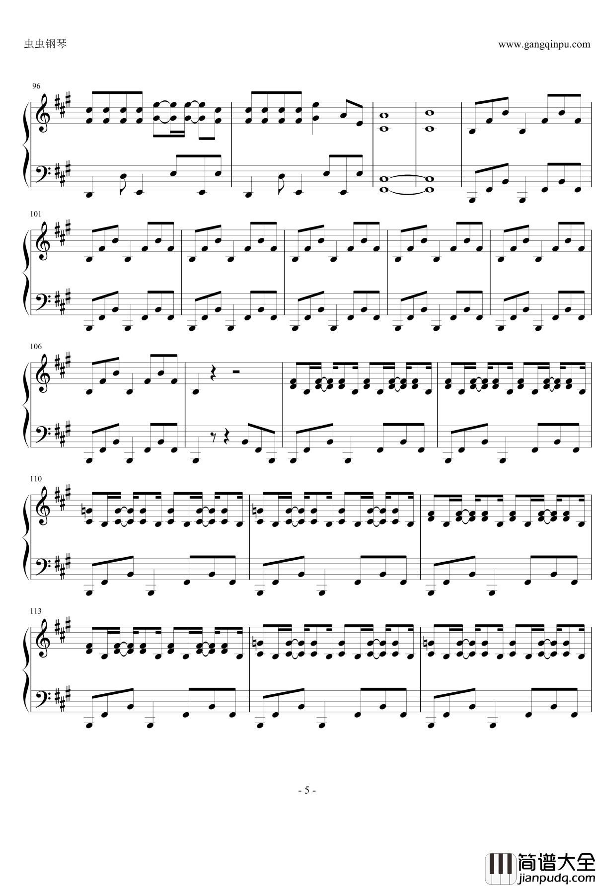 LOST_CHILD钢琴谱_迷你裙宇宙海贼