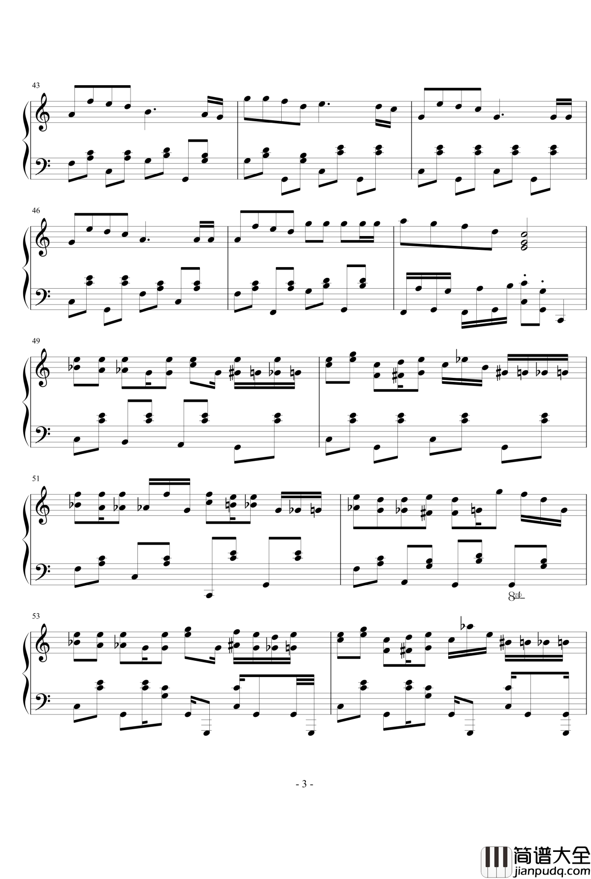 Jingle_Bells钢琴谱_大神求虐请入内_世界名曲