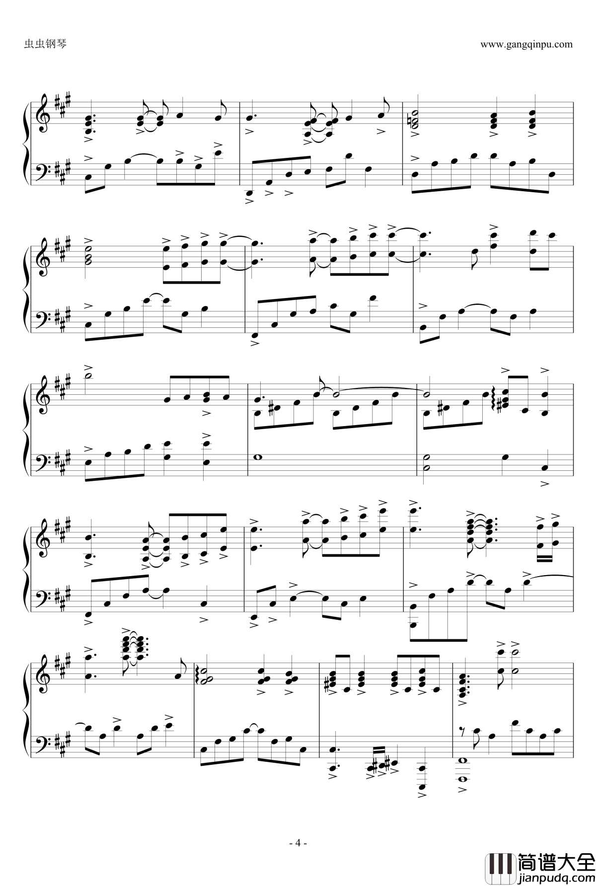 都要微笑好吗钢琴谱_钢琴独奏_周杰伦