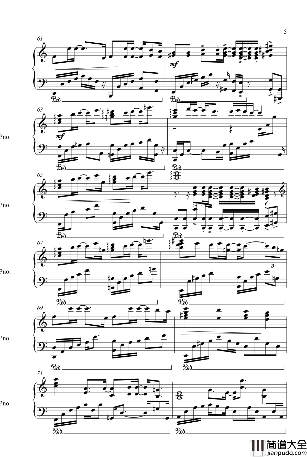 泪的声音钢琴谱_V.K