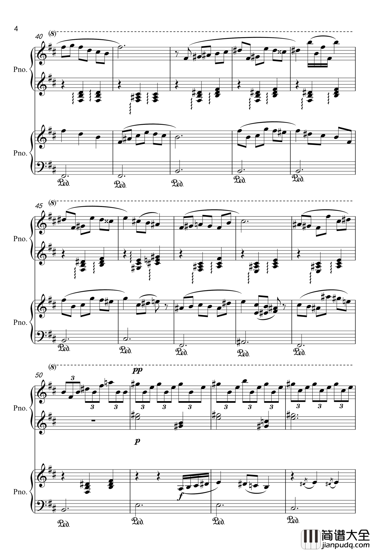 船儿摇钢琴谱_prince664592