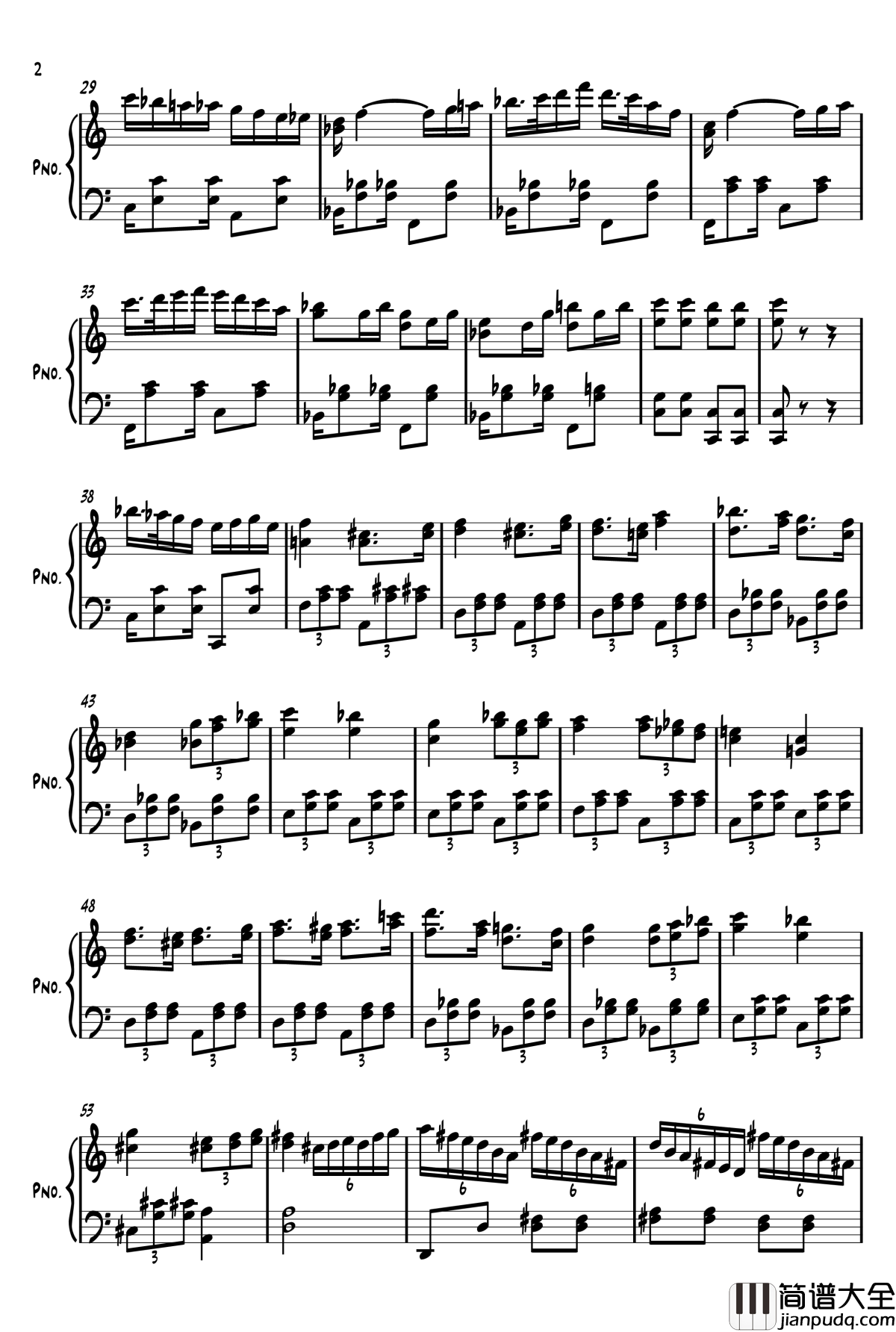 欢乐的游乐园钢琴谱_prince664592