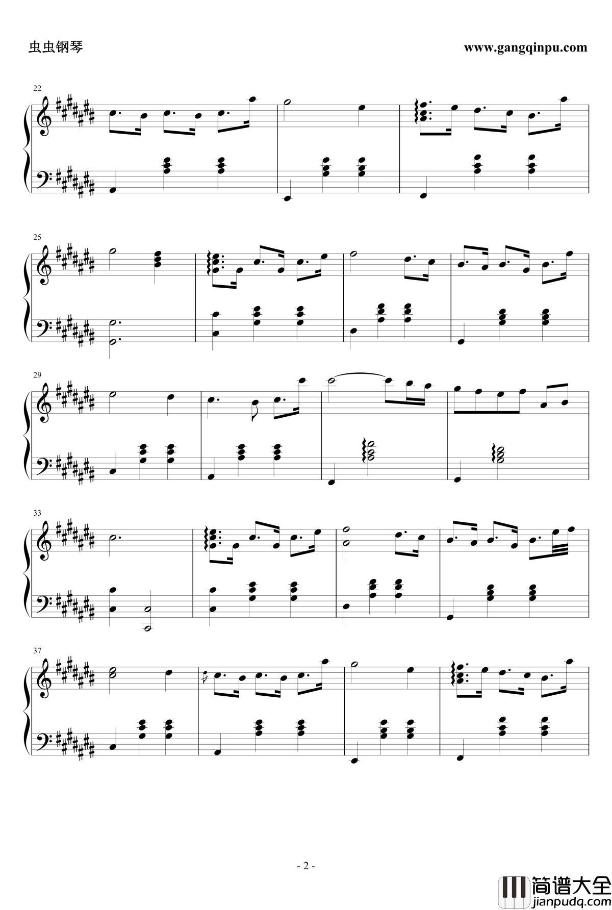 雨中漫步钢琴谱_Stepping_On_The_Rainy_Street_The_Daydream