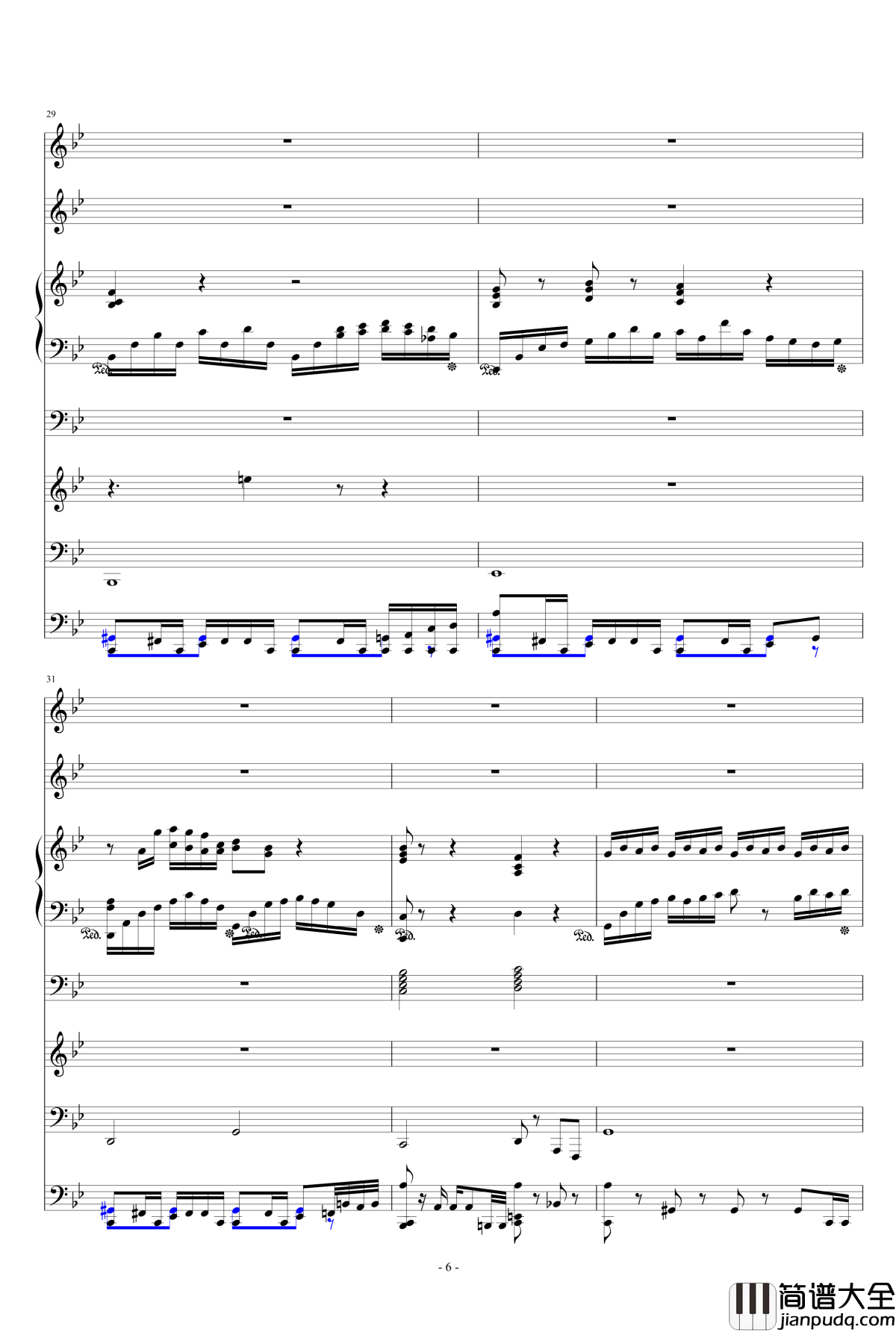 逃离自我钢琴谱_ellocz