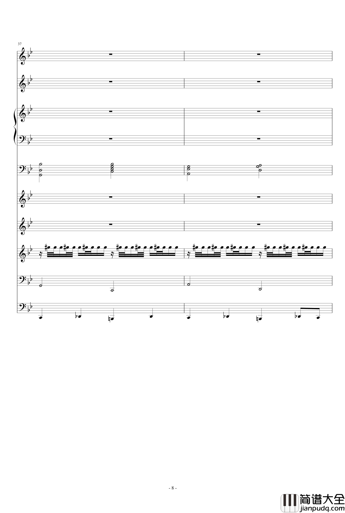 逃离自我钢琴谱_ellocz