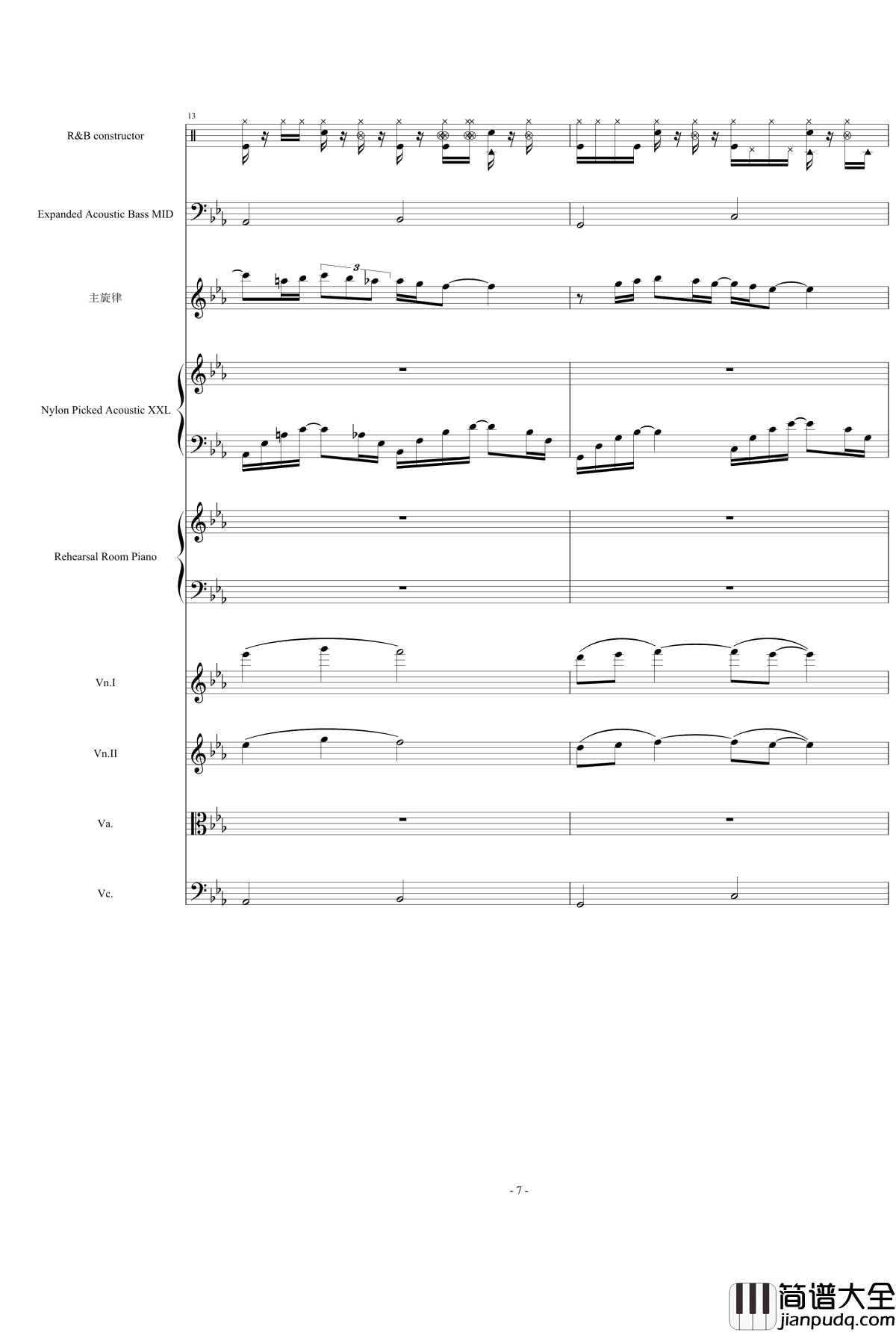 原创流行歌曲钢琴谱_1154105477