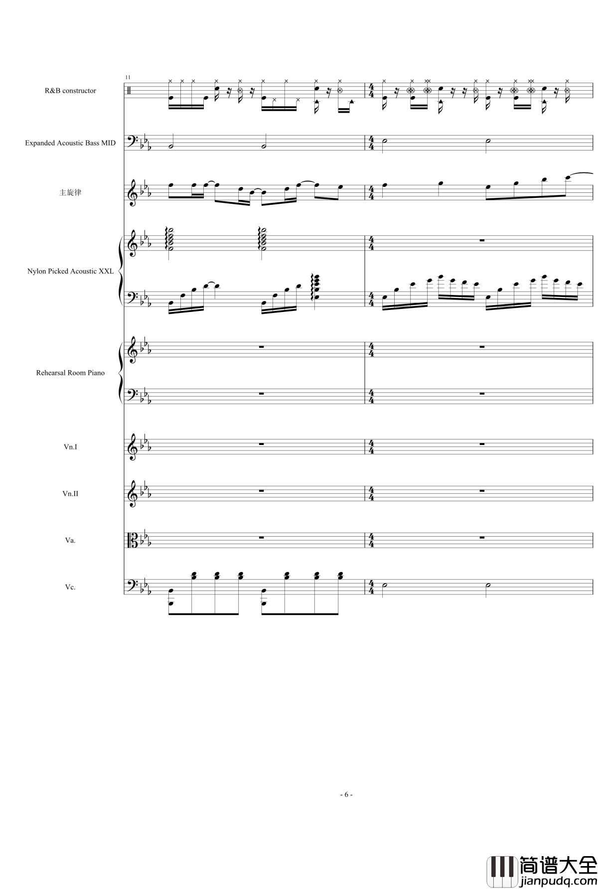 原创流行歌曲钢琴谱_1154105477