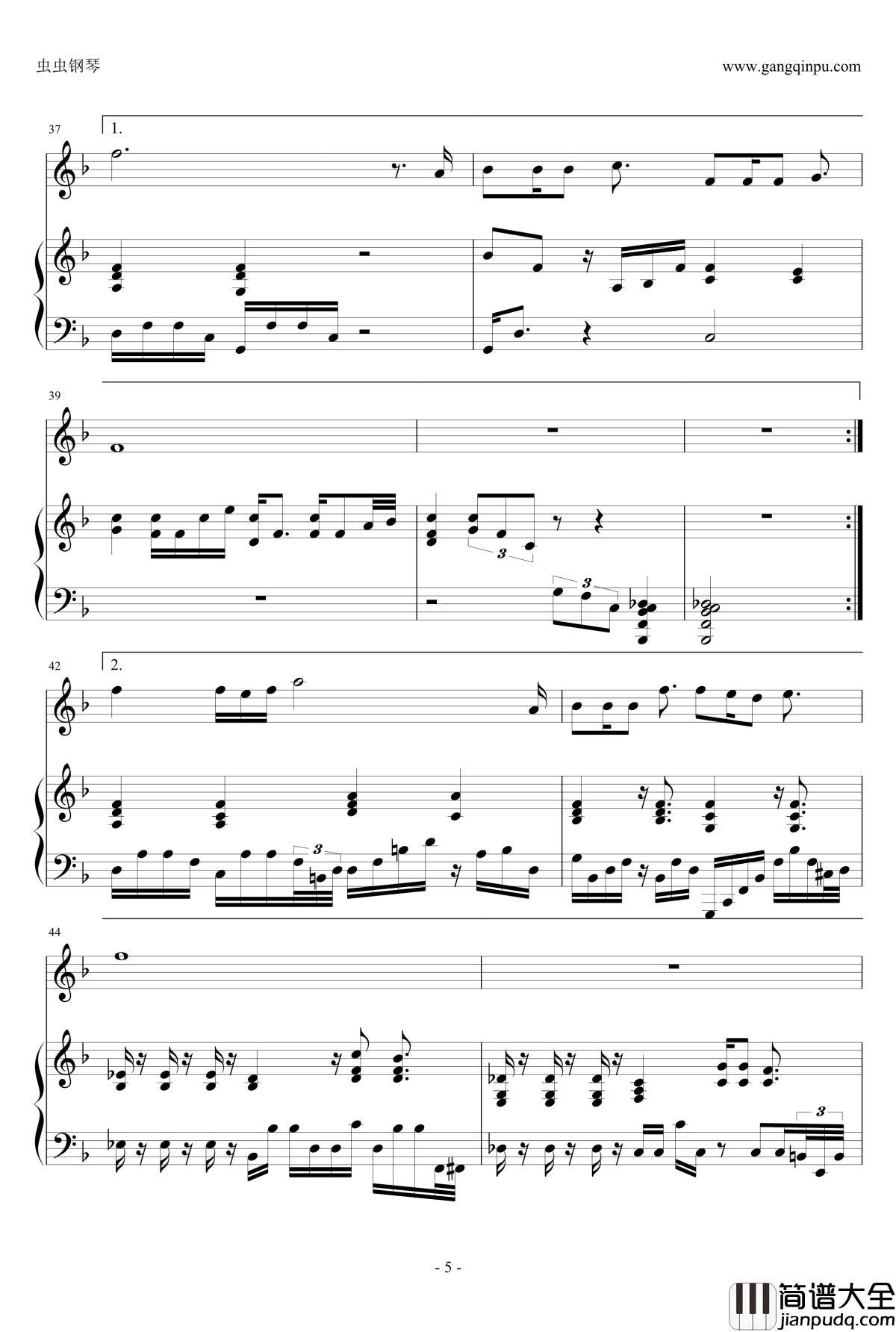 说不出的告别钢琴谱_弹唱版_林志炫