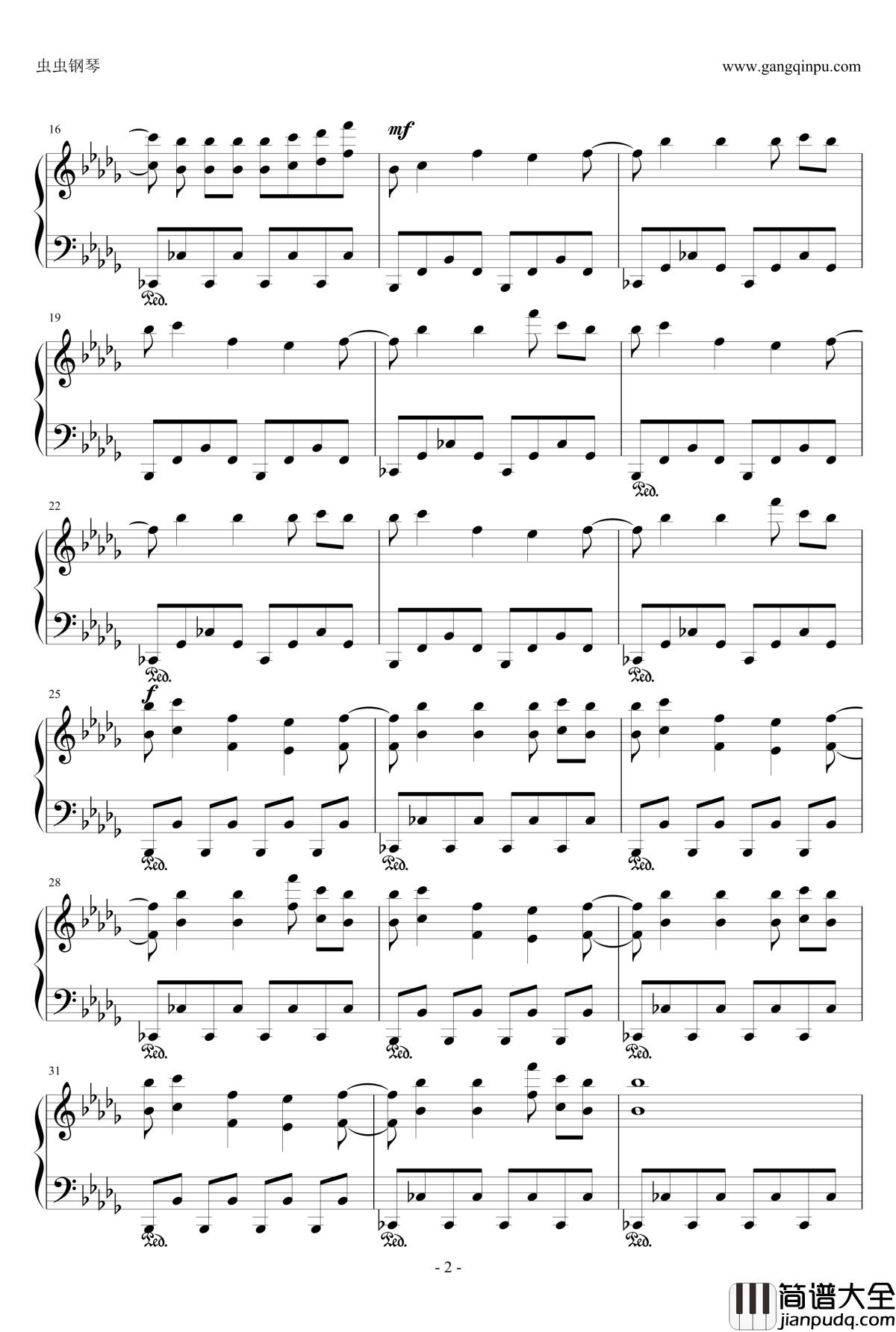 Sakura_Reflection钢琴谱_Ryu