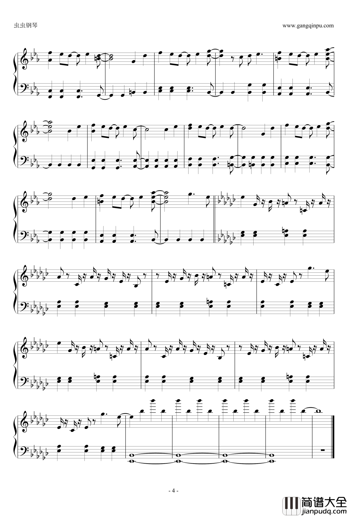 嵐Monster钢琴谱_Arashi