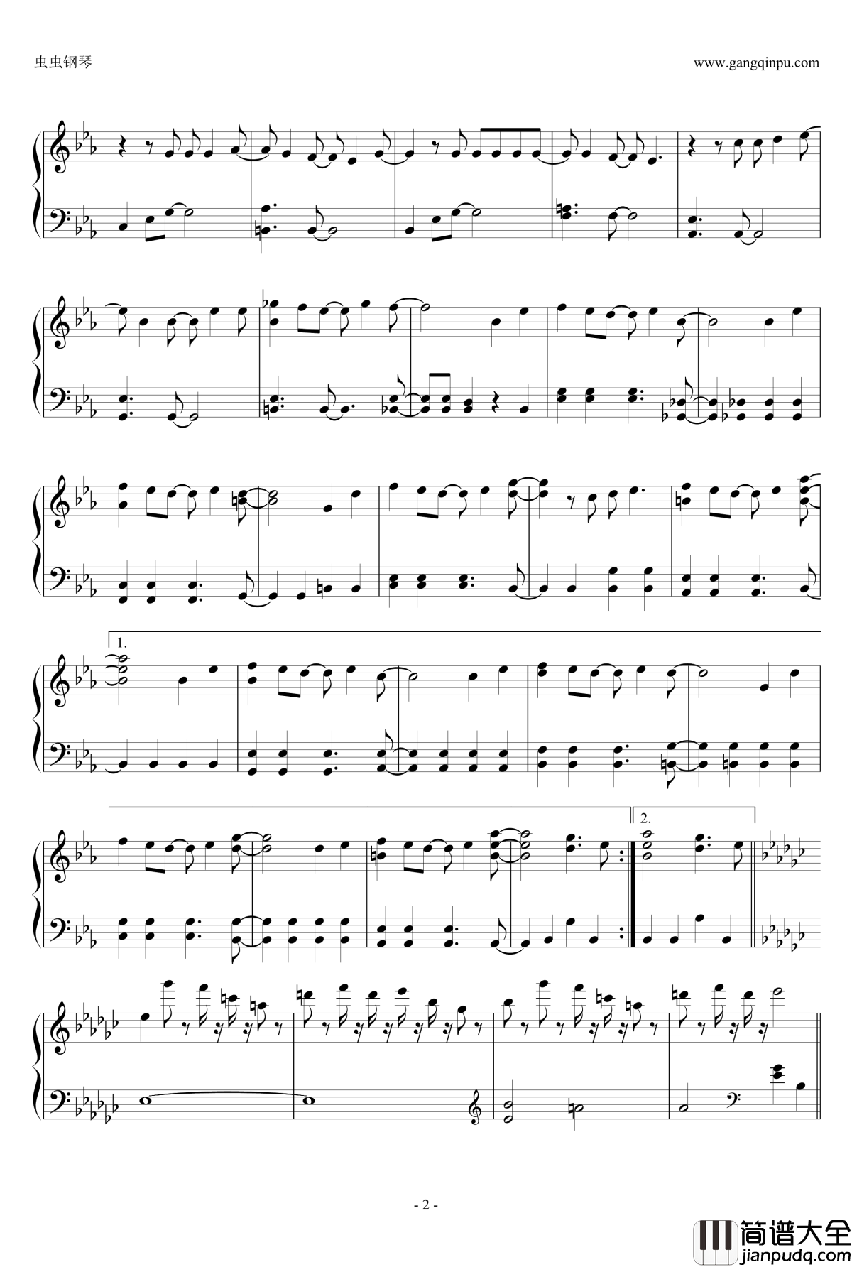 嵐Monster钢琴谱_Arashi