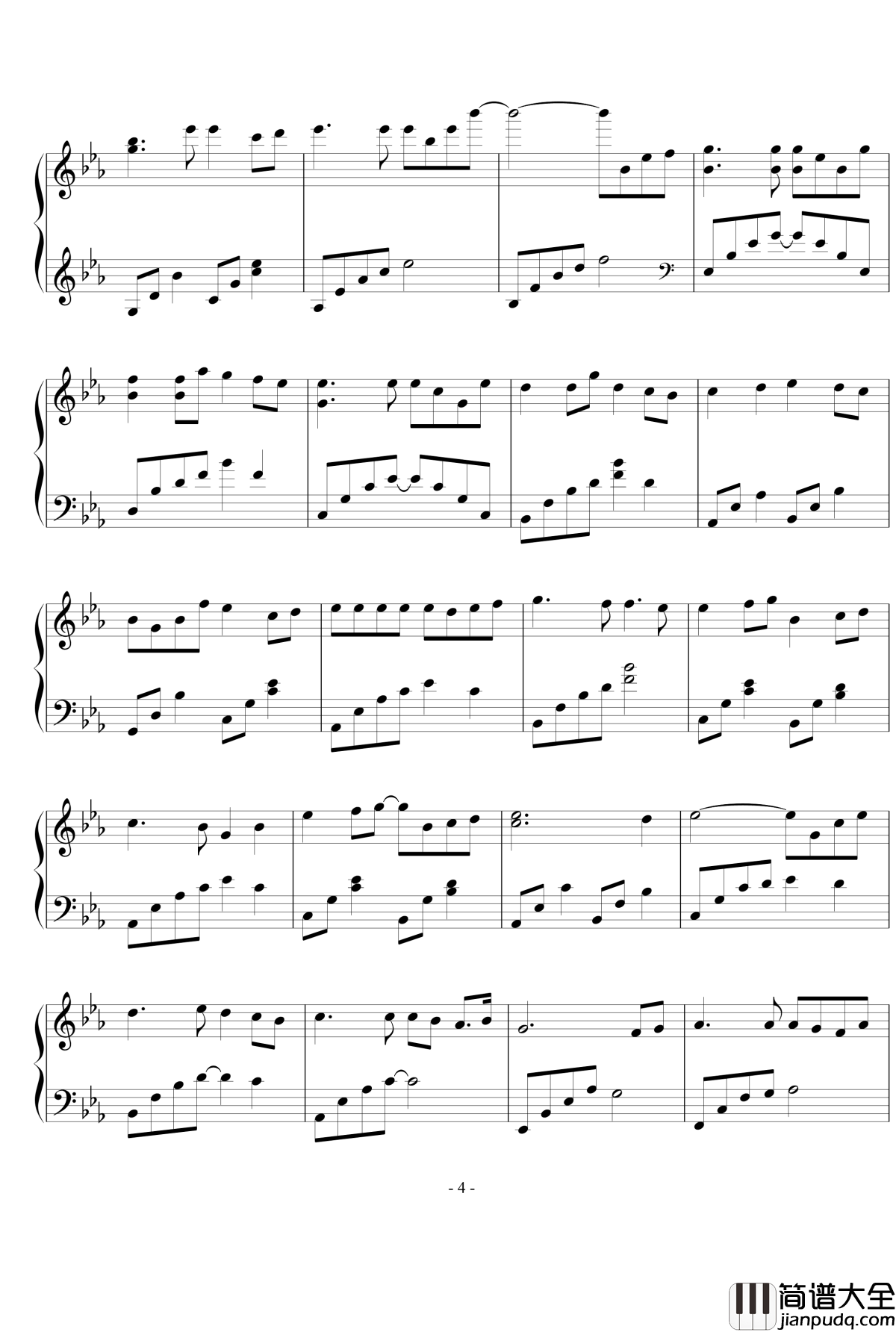 明日即天涯钢琴谱_天使DELIA