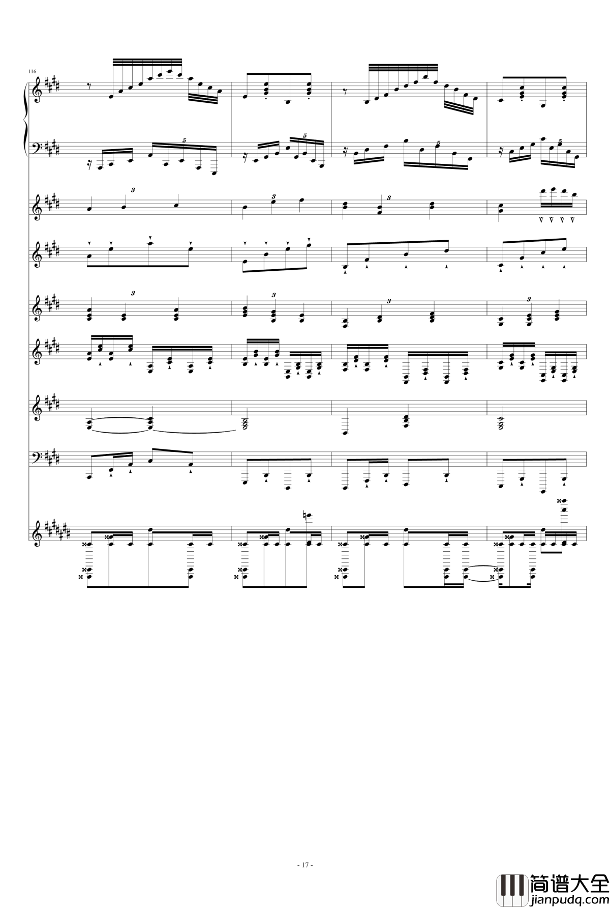 马之歌钢琴谱_2014新年贺曲_airoad