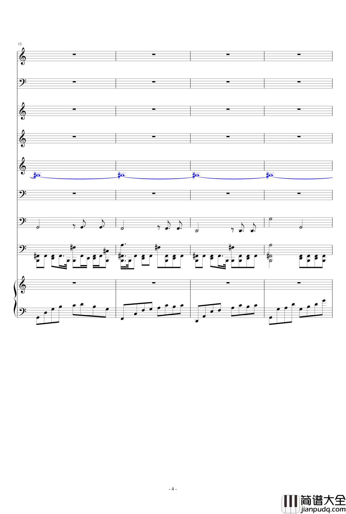 幸福港钢琴谱_Sòrγy