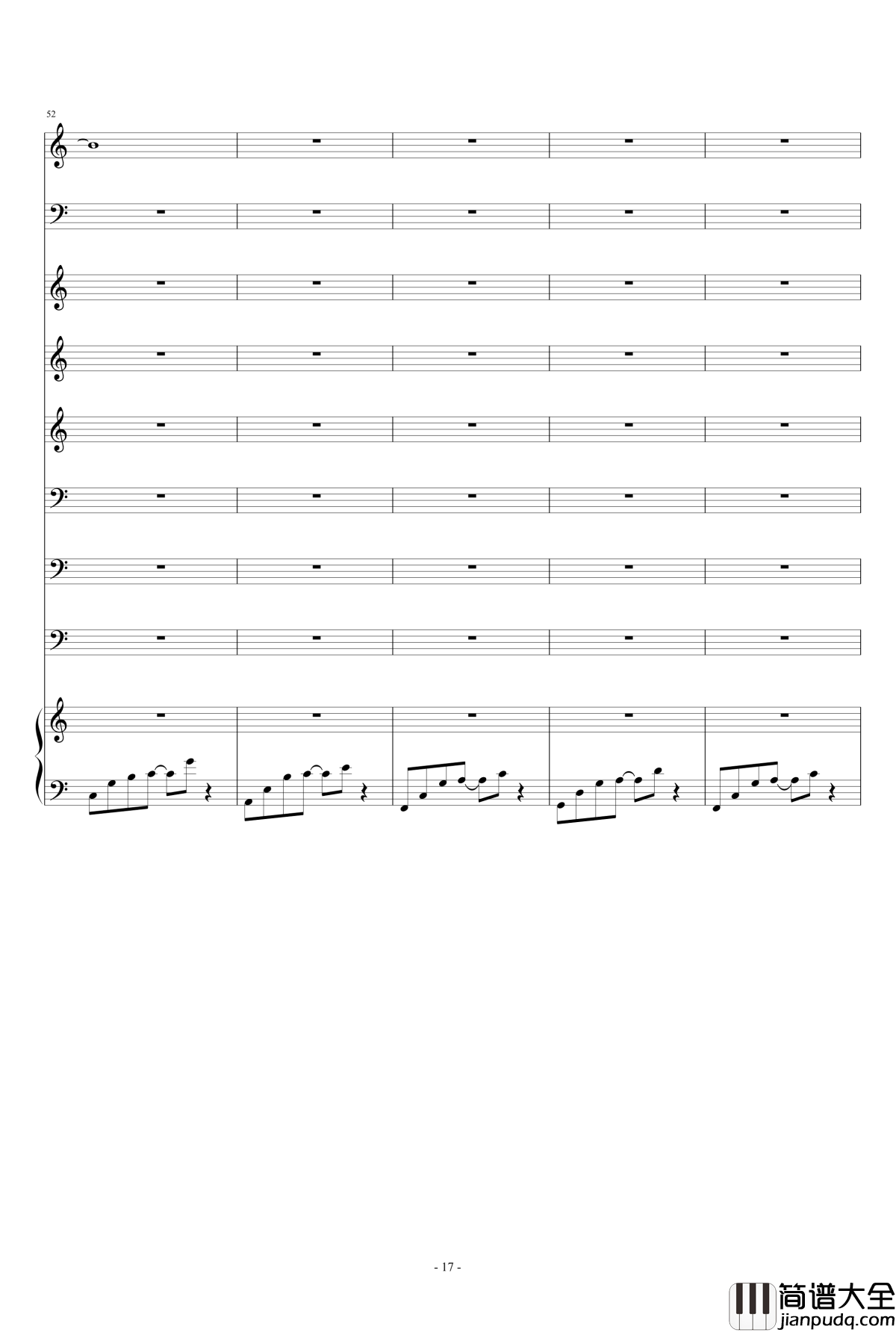 幸福港钢琴谱_Sòrγy