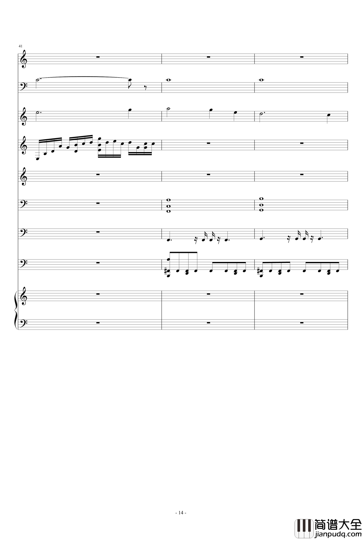 幸福港钢琴谱_Sòrγy